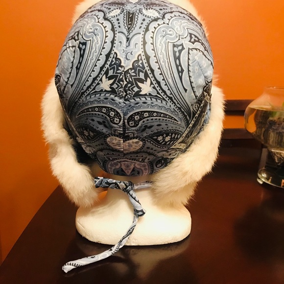 3-in-1 Winter hat with rabbit fur from Europe - Picture 4 of 10